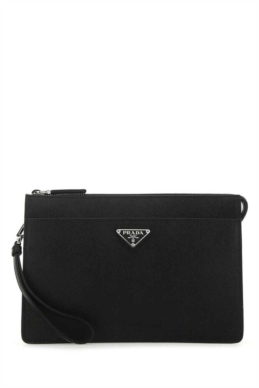 Prada Clutch Bag Wristlets Bag Black